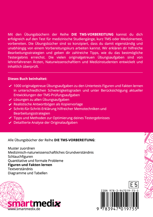 Die TMS-Vorbereitung 2024: Figuren und Fakten lernen im Medizinertest