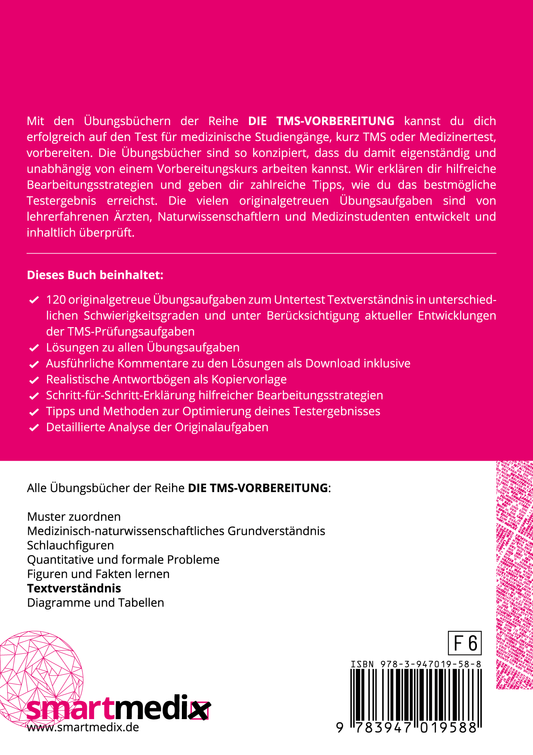 Die TMS-Vorbereitung 2024: Textverständnis im Medizinertest