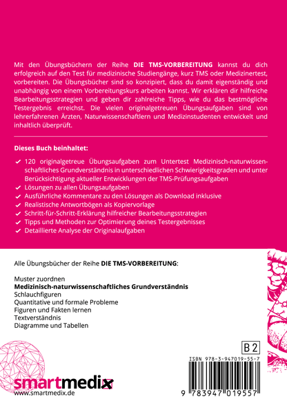 Die TMS-Vorbereitung 2024: Medizinisch-naturwissenschaftliches Grundverständnis im Medizinertest